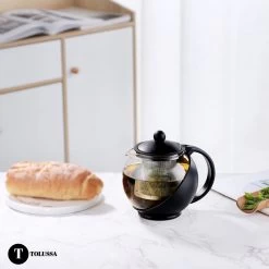 Tolussa Premium Theepot Glas Met Filter - 1.25L - Zwart - Isolerend - Lekt Niet 16 Tolussa Premium Theepot Glas Met Filter - 1.25L - Zwart - Isolerend - Lekt Niet -Keukenserie Winkel 1200x1200 840