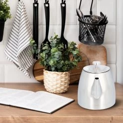 Vaja® Theepot Camille Met Filter - Zilver - 1.0L - RVS Dubbelwandig - Theekan -Keukenserie Winkel 1200x1200 859