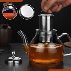 SensaHome - Infuser Theekan/Theepot - Transparant - Glas -Keukenserie Winkel 1200x1200 886