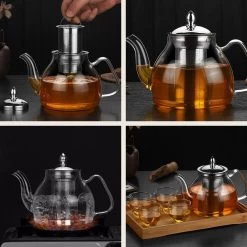 SensaHome - Infuser Theekan/Theepot - Transparant - Glas -Keukenserie Winkel 1200x1200 889