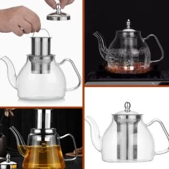 SensaHome - Infuser Theekan/Theepot - Transparant - Glas -Keukenserie Winkel 1200x1200 894