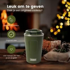 LaCardia Koffiebeker To Go Premium Groen – Thermosbeker – Theebeker – 380ML – Herbruikbaar 16 LaCardia Koffiebeker To Go Premium Groen – Thermosbeker – Theebeker – 380ML – Herbruikbaar -Keukenserie Winkel 1200x1200 91