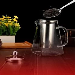 Procidi® Glazen Theepot Met Filter - Theekan Met Infuser - Dubbelwandig Borosilicaat Glas - Thee Thermoskan - Koffiekan 750 ML - Teapot -Keukenserie Winkel 1200x1200 914