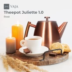 Vaja® Theepot Juliette Rosé Dubbelwandig -Keukenserie Winkel 1200x1200 922