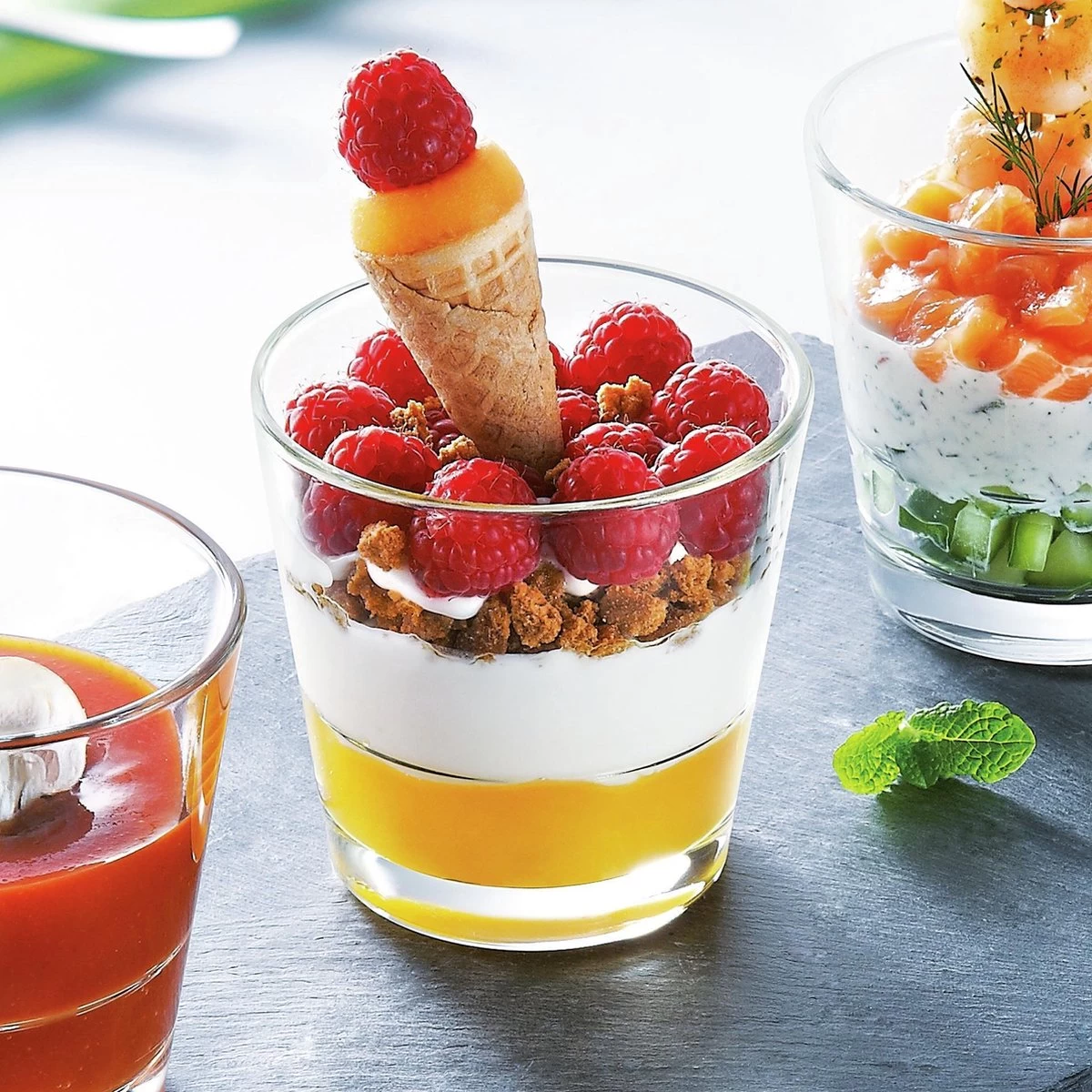 Arcoroc 6x Stuks Dessertglazen/amuse Glazen 210 Ml - Glaasjes Voor Nagerechten/toetjes 4 Arcoroc 6x Stuks Dessertglazen/amuse Glazen 210 Ml - Glaasjes Voor Nagerechten/toetjes - Afbeelding 2