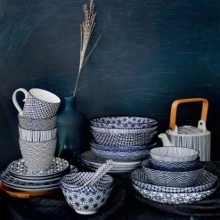 Set Van 4 Gebaksborden - 16 Cm. - Nippon Blue - Tokyo Design Studio -Keukenserie Winkel 1200x1200 980