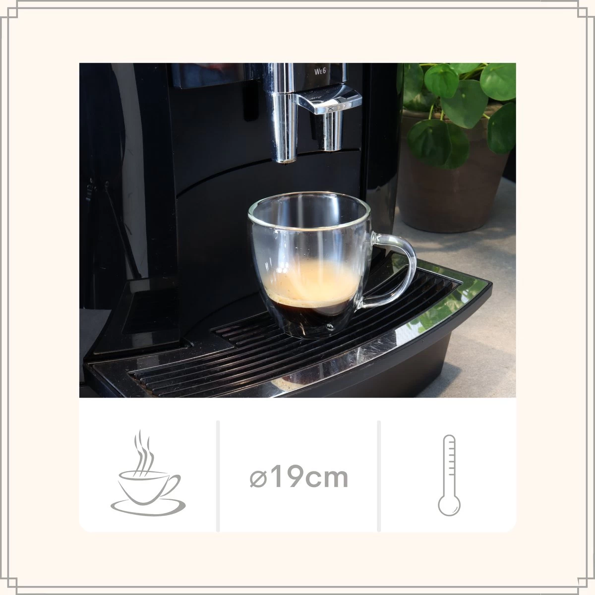 OTIX Dubbelwandige Koffieglazen - Koffiekopjes - 180 Ml - Set Van 4 - Transparant - Latte Macchiato Glazen 8 OTIX Dubbelwandige Koffieglazen - Koffiekopjes - 180 Ml - Set Van 4 - Transparant - Latte Macchiato Glazen - Afbeelding 6