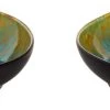 Palmer Bord Diep Lotus 21 Cm Zwart Turquoise Stoneware 2 Stuk(s) -Keukenserie Winkel 1200x260 1