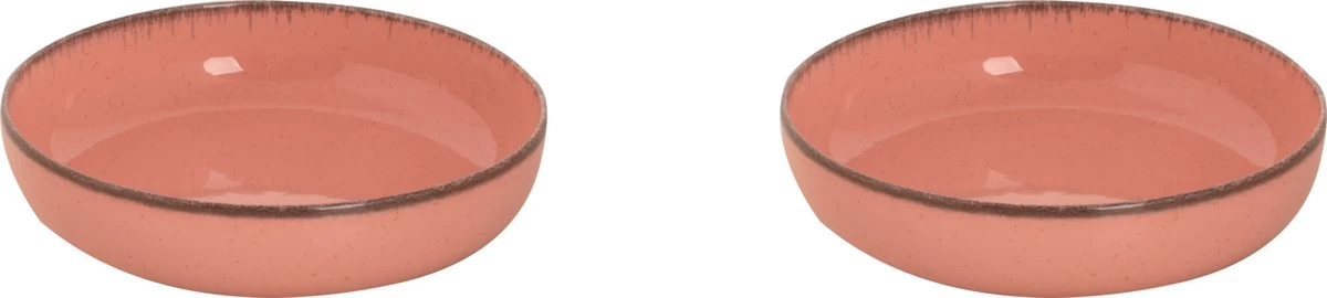 Palmer Bord Diep Antigo 19 Cm Roze Porselein 2 Stuk(s) 3 Palmer Bord Diep Antigo 19 Cm Roze Porselein 2 Stuk(s)