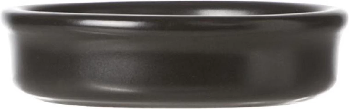 6x Creme Brulee Mini Schaaltjes/bakjes Zwart 7,5 Cm Van Aardewerk - 80 Ml - Tapas Schaaltjes 4 6x Creme Brulee Mini Schaaltjes/bakjes Zwart 7,5 Cm Van Aardewerk - 80 Ml - Tapas Schaaltjes - Afbeelding 2