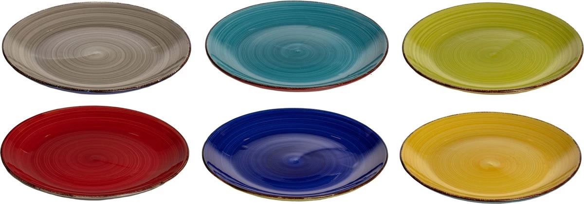 Imperial Kitchen Serviesset Malaga - Geschikt Voor 6 Personen - 18 Delig 5 Imperial Kitchen Serviesset Malaga - Geschikt Voor 6 Personen - 18 Delig - Afbeelding 3