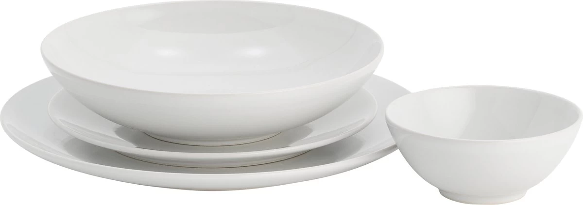 Lite-Body Serviesset Hermes Wit - 6 Personen - 24 Delig 5 Lite-Body Serviesset Hermes Wit - 6 Personen - 24 Delig - Afbeelding 3