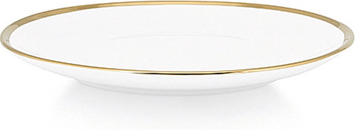 Vtwonen Serviesset - Wit-Goud - Porselein - 24-delig 21 Vtwonen Serviesset - Wit-Goud - Porselein - 24-delig - Afbeelding 19