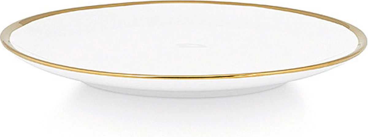 Vtwonen Serviesset - Wit-Goud - Porselein - 24-delig 19 Vtwonen Serviesset - Wit-Goud - Porselein - 24-delig - Afbeelding 17