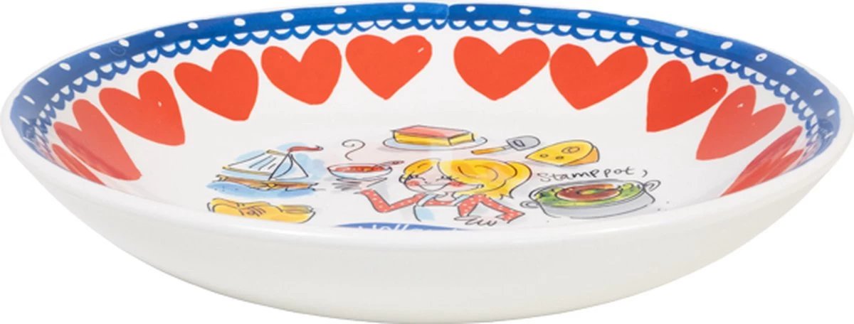 Blond Amsterdam Specials Hollands Glorie Diep Bord ø23cm 4 Blond Amsterdam Specials Hollands Glorie Diep Bord ø23cm - Afbeelding 2