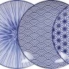 Set Van 4 Gebaksborden - 16 Cm. - Nippon Blue - Tokyo Design Studio -Keukenserie Winkel 1200x480