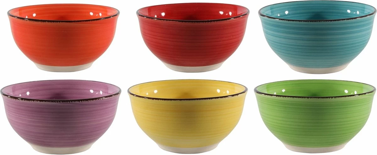 Studio Tavola Kleine Kommen Mykonos ø 12 Cm - 6 Stuks 5 Studio Tavola Kleine Kommen Mykonos ø 12 Cm - 6 Stuks - Afbeelding 3