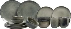 Salt & Pepper Serviesset Meridian Groen/Blauw 16-Delig -Keukenserie Winkel 1200x498 1