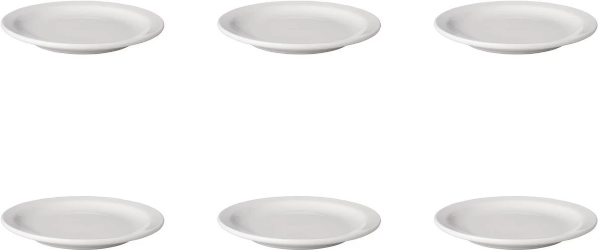 Bord Smalle Rand Mammoet Budgetline 16 Cm Wit 6 Stuk(s) 9 Bord Smalle Rand Mammoet Budgetline 16 Cm Wit 6 Stuk(s) - Afbeelding 7