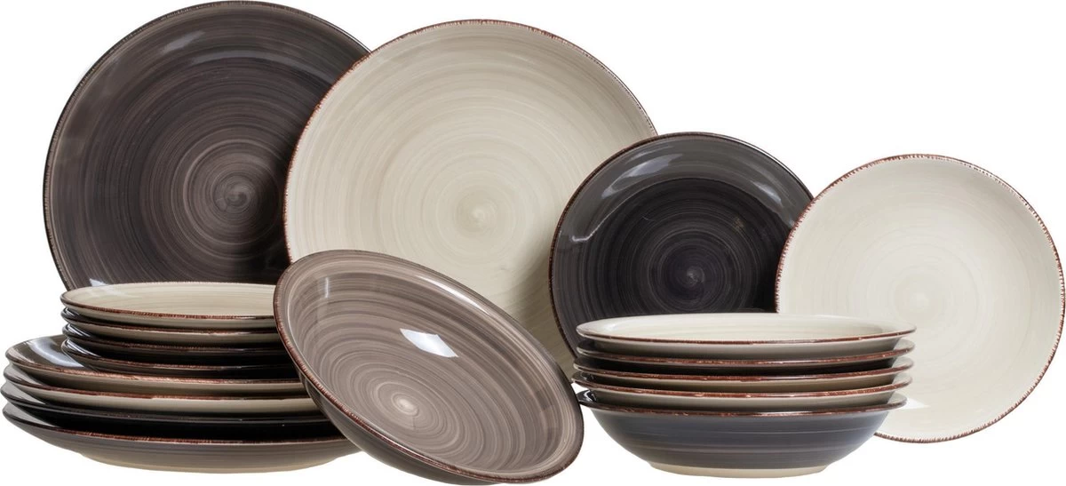 Studio Tavola Serviesset Vintage Loft 18-Delig 3 Studio Tavola Serviesset Vintage Loft 18-Delig