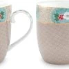 Pip Studio Blushing Birds Beker 145 Ml - Khaki Set Van 2 1 Pip Studio Blushing Birds Beker 145 Ml - Khaki Set Van 2 -Keukenserie Winkel 1200x567