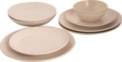 Mammoet Serviesset Spirit Stoneware 6-persoons 24-delig Offwhite