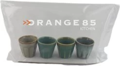 Orange85 Espresso Kopjes - Set Van 4 - Porselein - Hittebestendig - 90 Ml - Rond - Espresso - Mokken - Glazen - Koffiekopjes -Keukenserie Winkel 1200x663 1