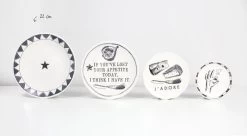 Blond Amsterdam - X Noir - Bord - I Licked - Ø 22 Cm -Keukenserie Winkel 1200x663 4