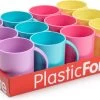 Merkloos 12x Gekleurde Drinkbekers/mokken Kunststof 350 Ml - Limonade Bekers - Campingservies/picknickservies -Keukenserie Winkel 1200x676