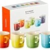 Le Creuset Set Van 6 Koffiebekers 200 Ml Regenboog Kleuren 1 Le Creuset Set Van 6 Koffiebekers 200 Ml Regenboog Kleuren -Keukenserie Winkel 1200x677