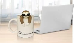 Decodyne Luiaard Luie Grappige Koffiemok, Grappige Cadeaus Voor Vrouwen En Mannen 35 Cl -Keukenserie Winkel 1200x707 1