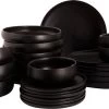 Maastricht Porselein Serviesset Universe Porselein 6-persoons 24-delig Zwart -Keukenserie Winkel 1200x707 3