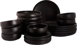 Maastricht Porselein Serviesset Universe Porselein 6-persoons 24-delig Zwart -Keukenserie Winkel 1200x707 4