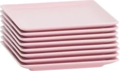 Lite-Body Hermes Gebaksbordjes - Set Van 8 Stuks - Ø16 Cm - Roze Mat -Keukenserie Winkel 1200x709 2