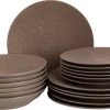 Palmer Bordenset Cubical Stoneware 6-persoons 18-delig Grijs 1 Palmer Bordenset Cubical Stoneware 6-persoons 18-delig Grijs -Keukenserie Winkel 1200x710