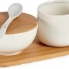 Suiker En Melk Serveren Setje Van Keramiek Met Bamboe 19 Cm 2 Suiker En Melk Serveren Setje Van Keramiek Met Bamboe 19 Cm -Keukenserie Winkel 1200x730 3