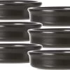 6x Creme Brulee Mini Schaaltjes/bakjes Zwart 7,5 Cm Van Aardewerk - 80 Ml - Tapas Schaaltjes -Keukenserie Winkel 1200x733