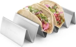 Hendi Taco Houder Ovenbestendig - 4 Vakken - RVS - Professionele Tortilla Houder - 22,5x11,5x(H)5cm 5 Hendi Taco Houder Ovenbestendig - 4 Vakken - RVS - Professionele Tortilla Houder - 22,5x11,5x(H)5cm -Keukenserie Winkel 1200x737 3