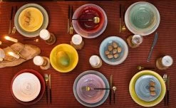 Tavola - Diepe Borden - Kleurrijk - Ø21cm - (6 Stuks) -Keukenserie Winkel 1200x738 3