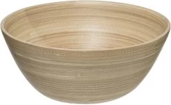 Secret De Gourmet - Slakom/serveer Schaaltjes - Bamboe - Beige- D25 Cm