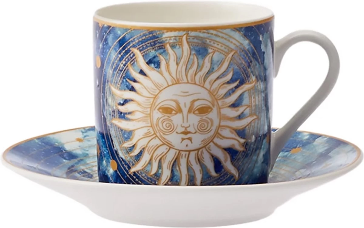 Karaca - Astrologisch Coffee Cup Set Voor 6 - Romantische Koffieliefhebbers - Espresso Mokken Set - Espresso Mok - Turkse Koffie - Valentijn Cadeau - Gift Box 8 Karaca - Astrologisch Coffee Cup Set Voor 6 - Romantische Koffieliefhebbers - Espresso Mokken Set - Espresso Mok - Turkse Koffie - Valentijn Cadeau - Gift Box - Afbeelding 6