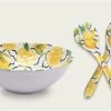 Arca Italy - Saladeschaal Met Bestek - 100% Melamine - Vaatwasbestendig - 30 Cm - Lemon Collectie -Keukenserie Winkel 1200x757 1