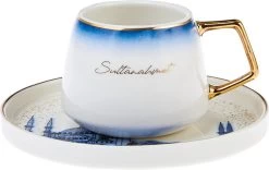 KARACA -ISTANBUL- 12 DELIGE- KOFFIEKOPJES VOOR 6 PERSONEN SET-Karaca Istanbul Set Van 12 Koffiekopjes 90 Ml- Moccamokken -espressokopjes Set Van Porselein, 6 Personen Robuuste Mokkatas, Porselein -Keukenserie Winkel 1200x757