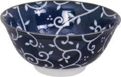 Tokyo Desig Studio - Mixed Bowls - Blue Designs - 15x7 Cm, 550 Ml - Set Van 4 Kommen In Luxe Geschenkdoos -Keukenserie Winkel 1200x763 2