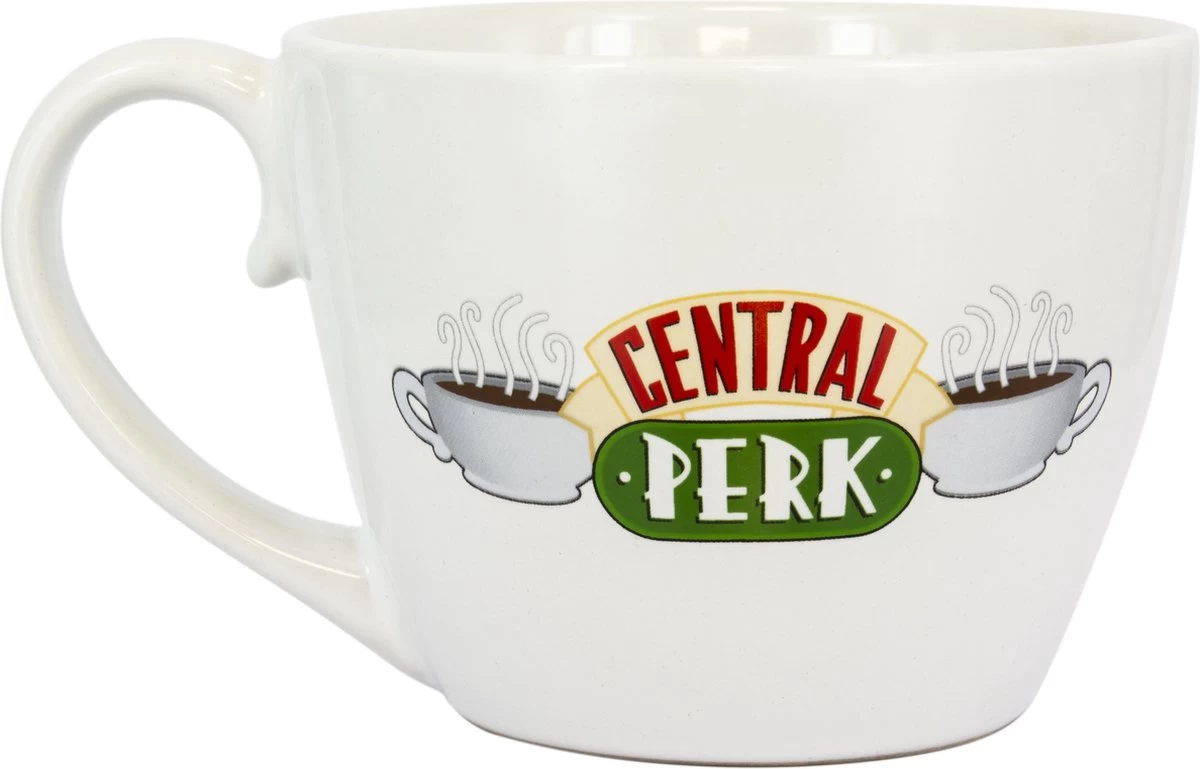 Friends Central Perk Cappuccino Mok 3 Friends Central Perk Cappuccino Mok