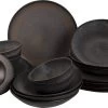 Palmer Serviesset Houston Stoneware 6-persoons 24-delig Zwart Grijs 2 Palmer Serviesset Houston Stoneware 6-persoons 24-delig Zwart Grijs -Keukenserie Winkel 1200x771 3