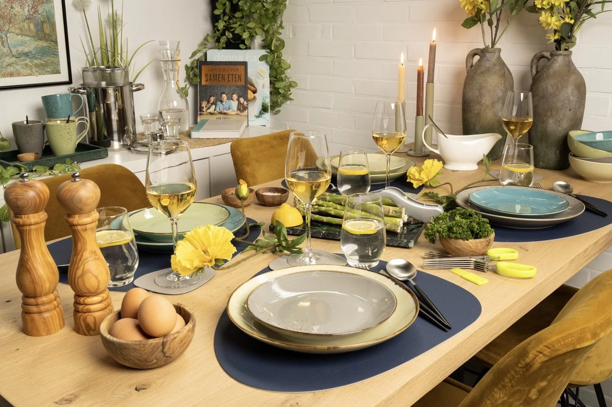 Jay Hill Serviesset Santorini 16-Delig 4 Jay Hill Serviesset Santorini 16-Delig - Afbeelding 2