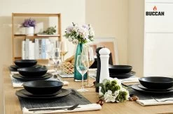 Buccan Borden Set - Matt Onyx - Zwart - 18pcs -Keukenserie Winkel 1200x799 22