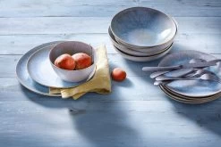 Palmer Serviesset Light Blue Sea Stoneware 6-persoons 24-delig Blauw -Keukenserie Winkel 1200x800 100