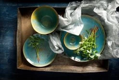 Palmer Bord Lotus 20.5 Cm Zwart Turquoise Stoneware 6 Stuk(s) -Keukenserie Winkel 1200x800 176